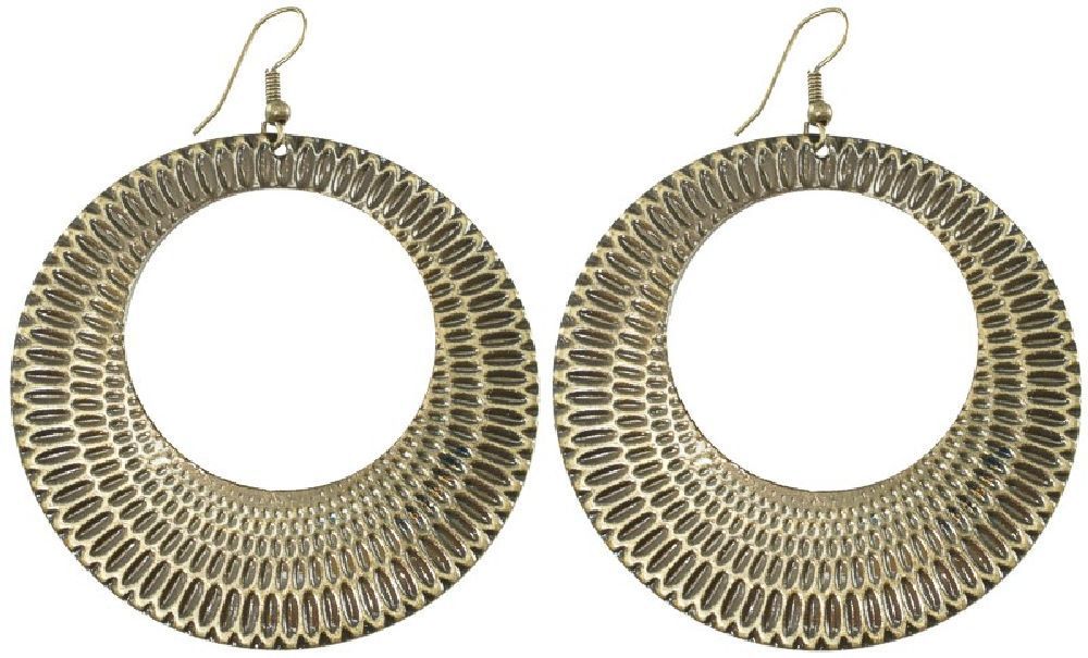 Ohrringpaar, Metallschmuck - alternative Mode & Schmuck