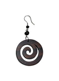 Holz Ohrringe Ohrhänger Ohrringe Natur Schmuck