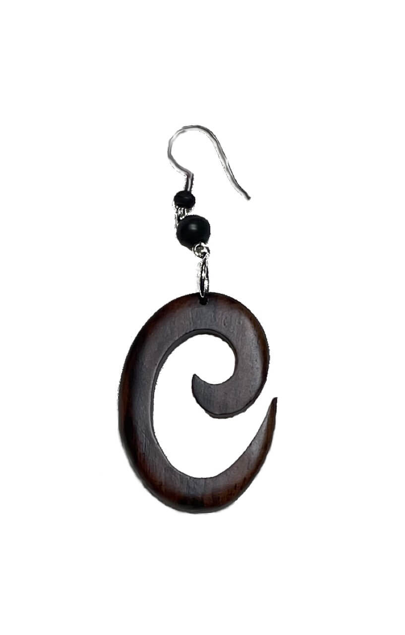 Holz Ohrringe Ohrhänger Ohrringe Natur Schmuck