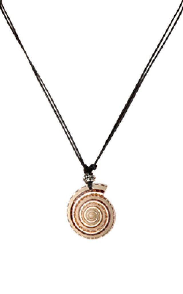 Kette Sonnenuhrschnecke Natur Schmuck