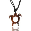 Schildkröte Holz Kette – Naturschmuck im Tribal-Stil
