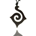 Tribal Holzkette Spirale Goa Schmuck