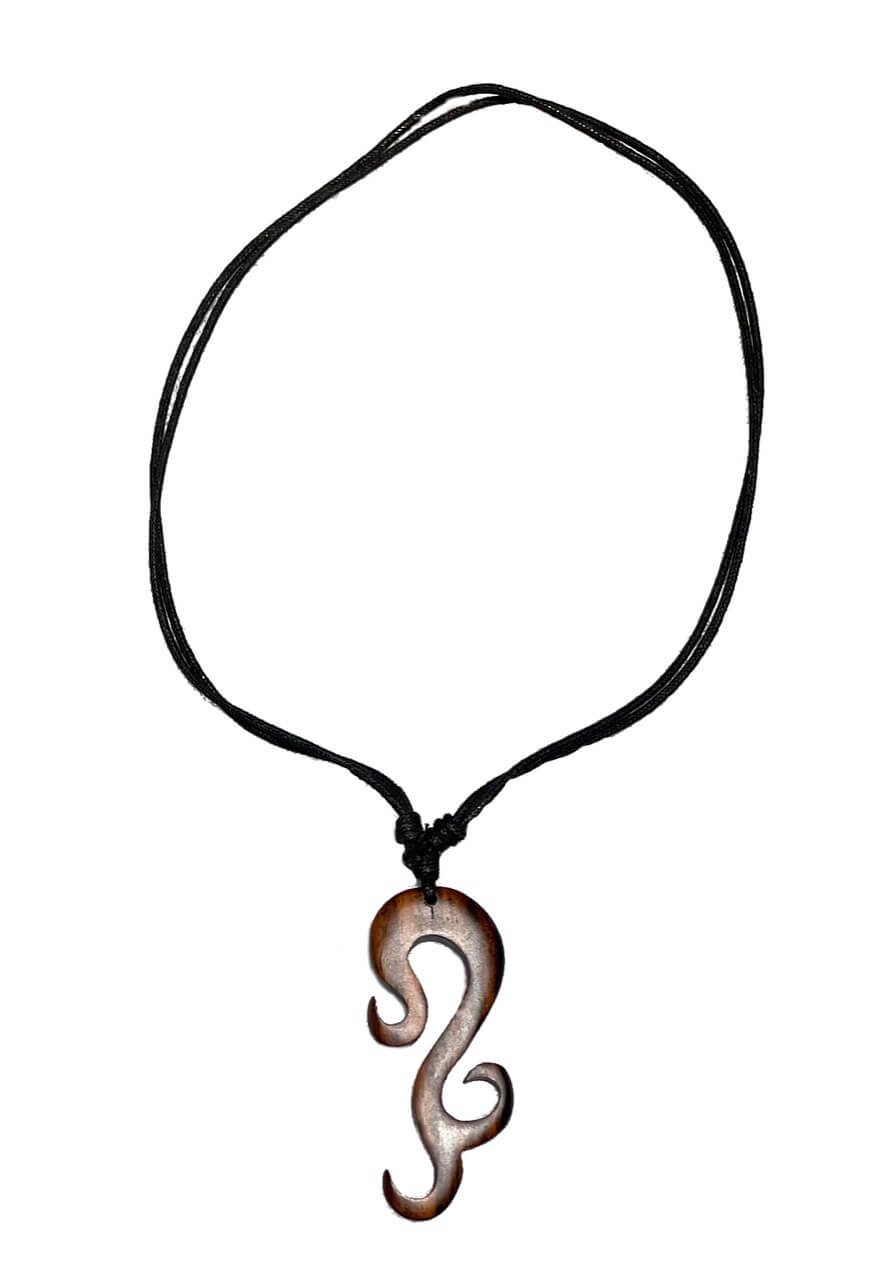 Holz Kette Tribal Goa Schmuck