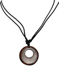 Holz Kette Kreise Goa Schmuck
