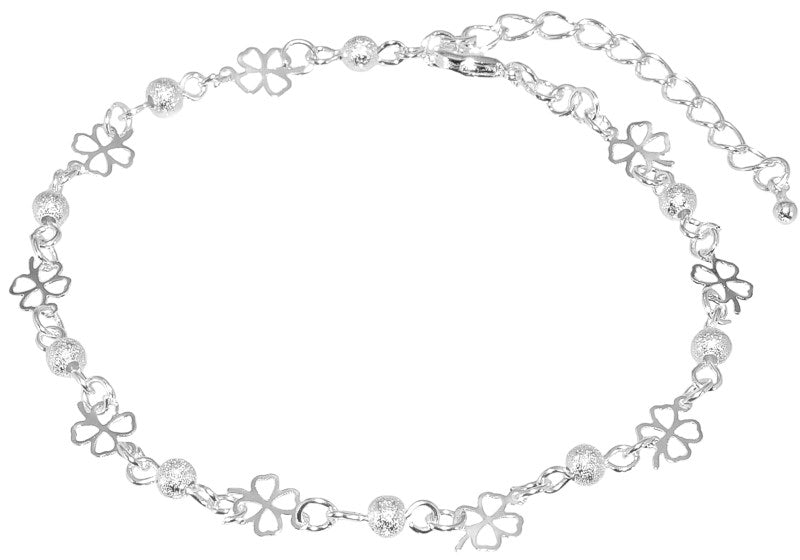 Kleeblatt Fußkettchen Modeschmuck