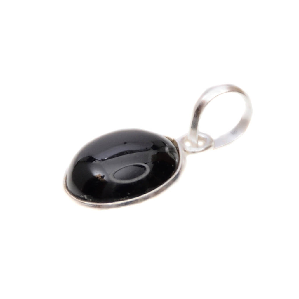 Onyx Anhänger Rund Edelstein Schmuck