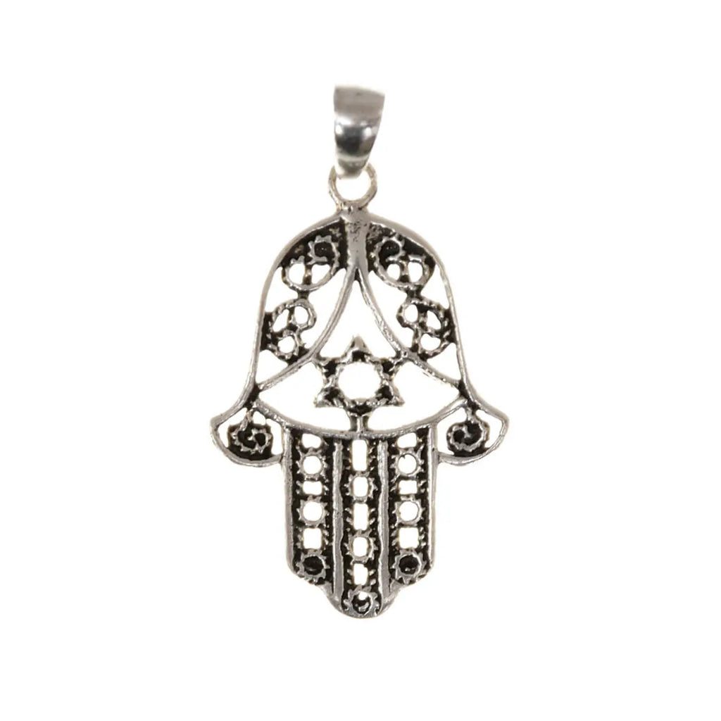 Hand der Fatima Anhänger 925 Silber
