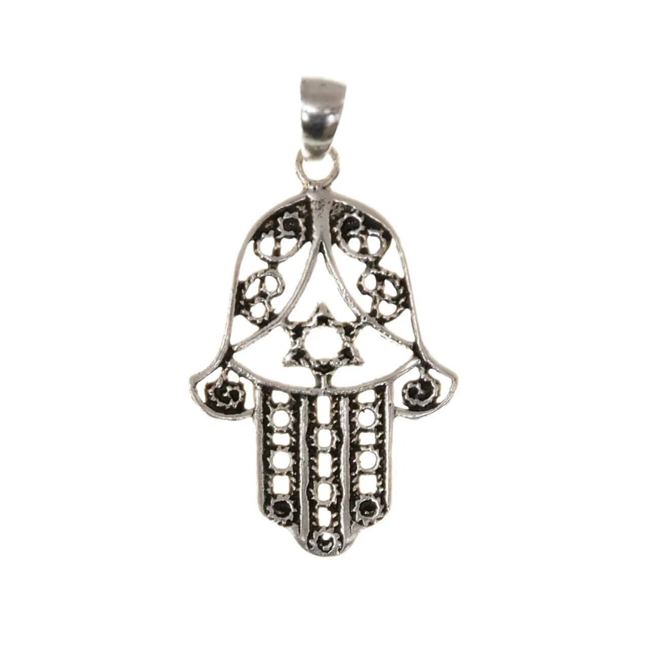 Hand der Fatima Anhänger 925 Silber