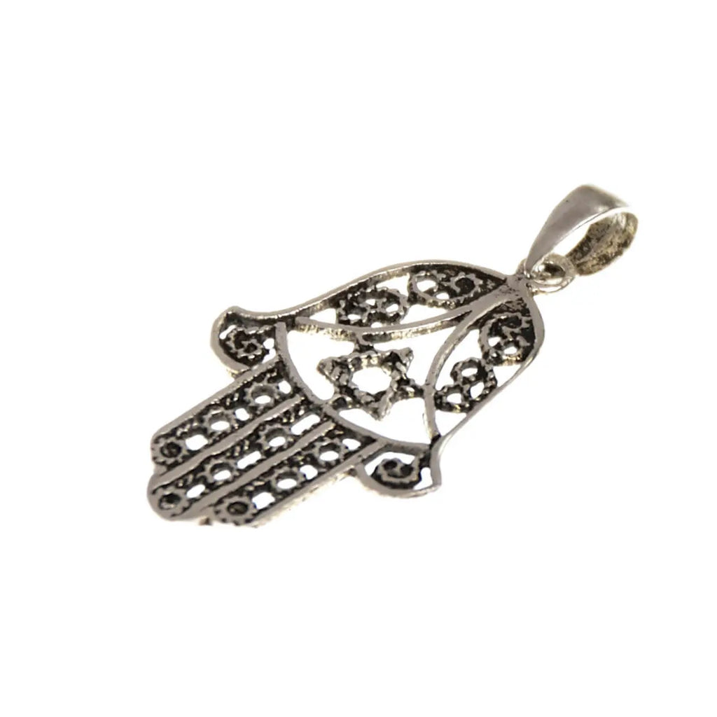 Hand der Fatima Anhänger 925 Silber