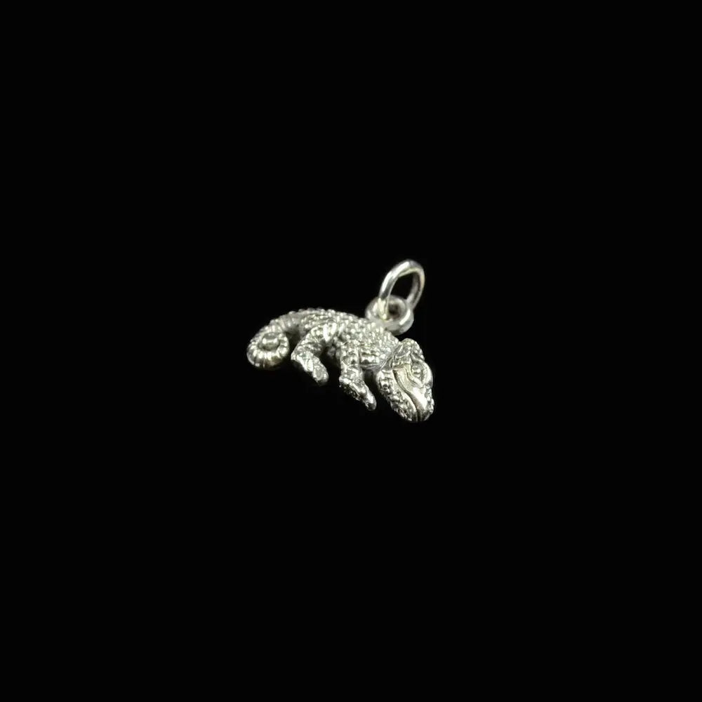 Gecko Kettenanhänger Silberschmuck