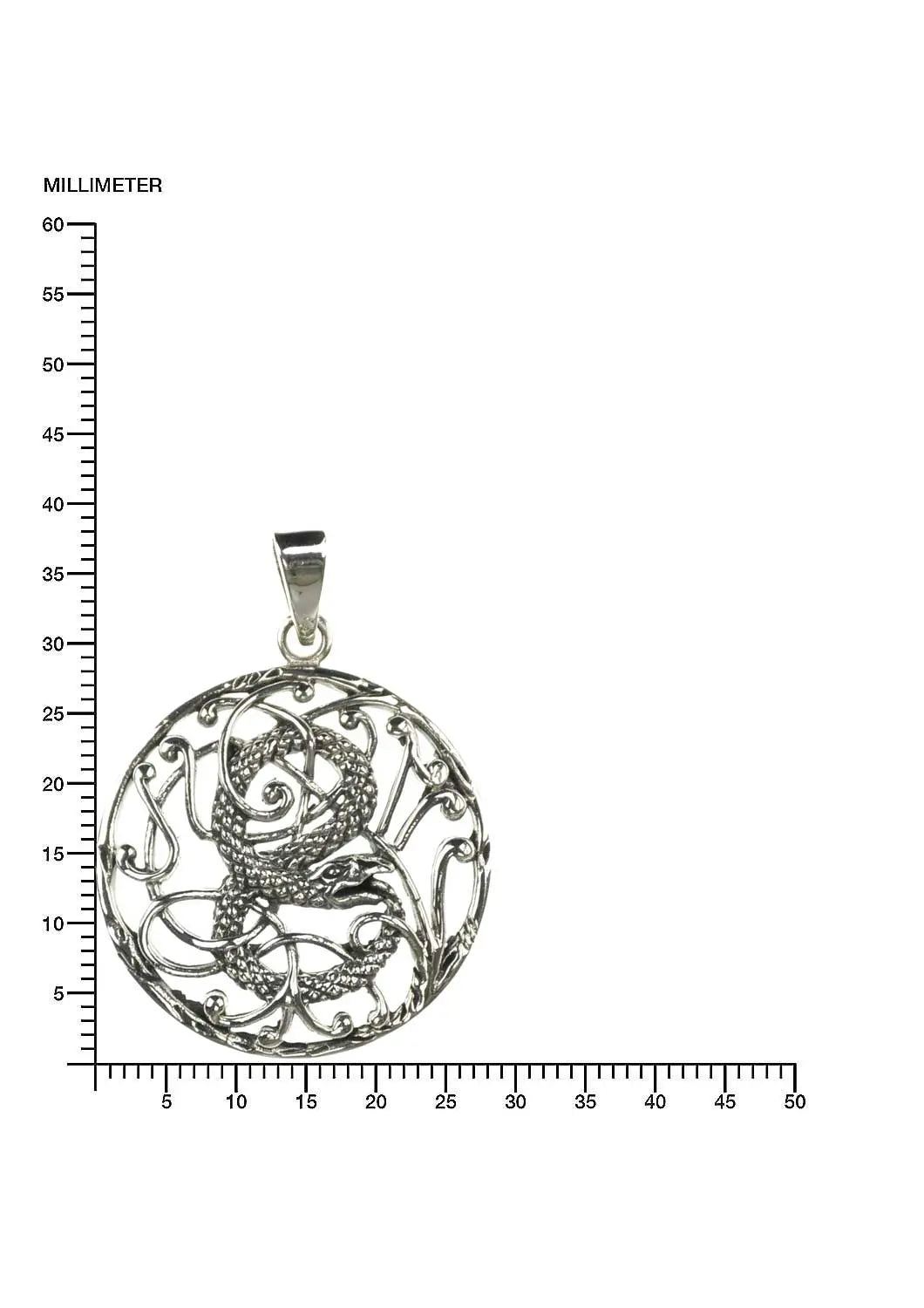 Schlange Kette Silberanhänger Schmuck
