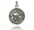 Yggdrasil Silberanhänger Lebensbaum Schmuck