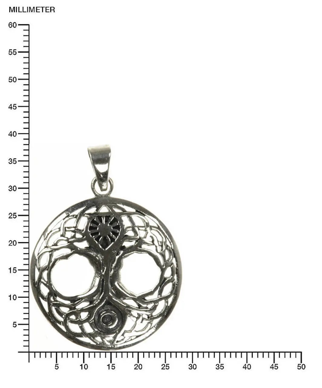 Yggdrasil keltischer Lebensbaum Anhänger Schmuck