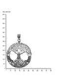 Yggdrasil Silber-Anhänger, keltischer Lebensbaum Schmuck