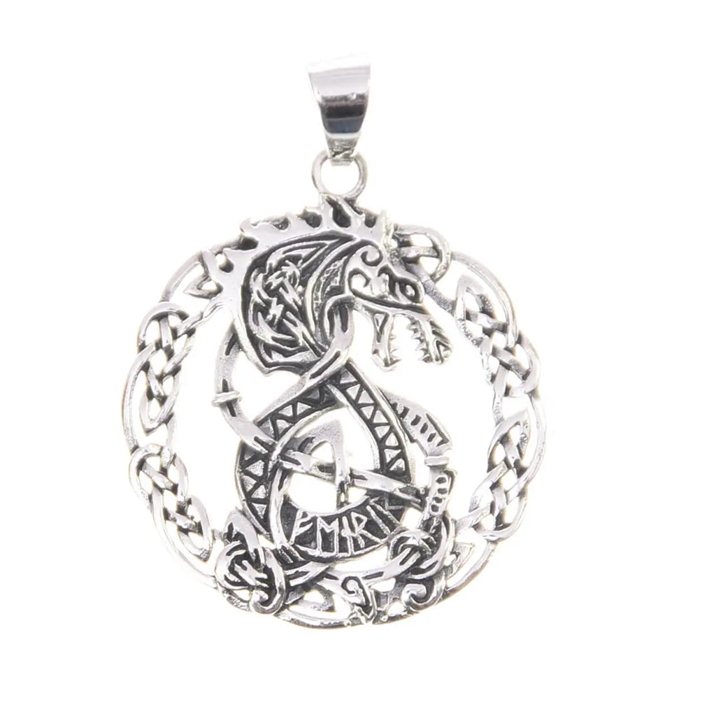 Fenriswolf Silberanhänger Wikinger Schmuck Fenrir