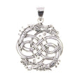 Drache Wikinger Schmuck Silber Amulett