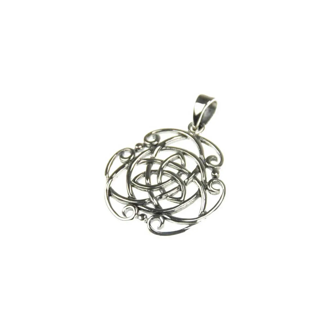 Keltischer Knoten Silber-Kettenanhänger Schmuck