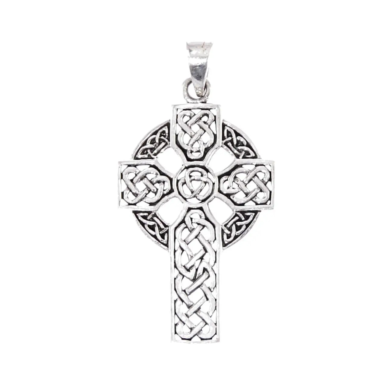 Kelten Kreuz Silberanhänger keltischer Knoten Schmuck