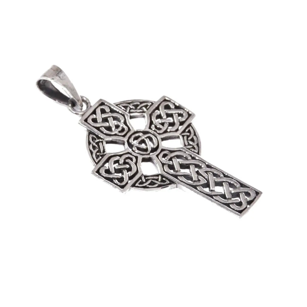 Kelten Kreuz Silberanhänger keltischer Knoten Schmuck