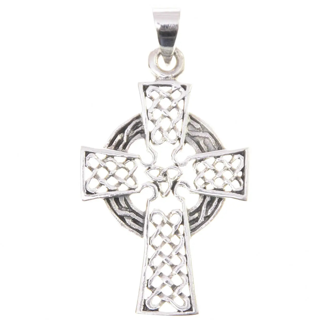 Kelten Kreuz Silberanhänger keltischer Knoten Schmuck