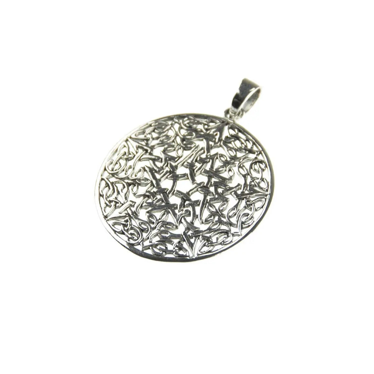 Pentagramm Keltische Knoten Silberanhänger 925 Silber Schmuck Silberanhänger