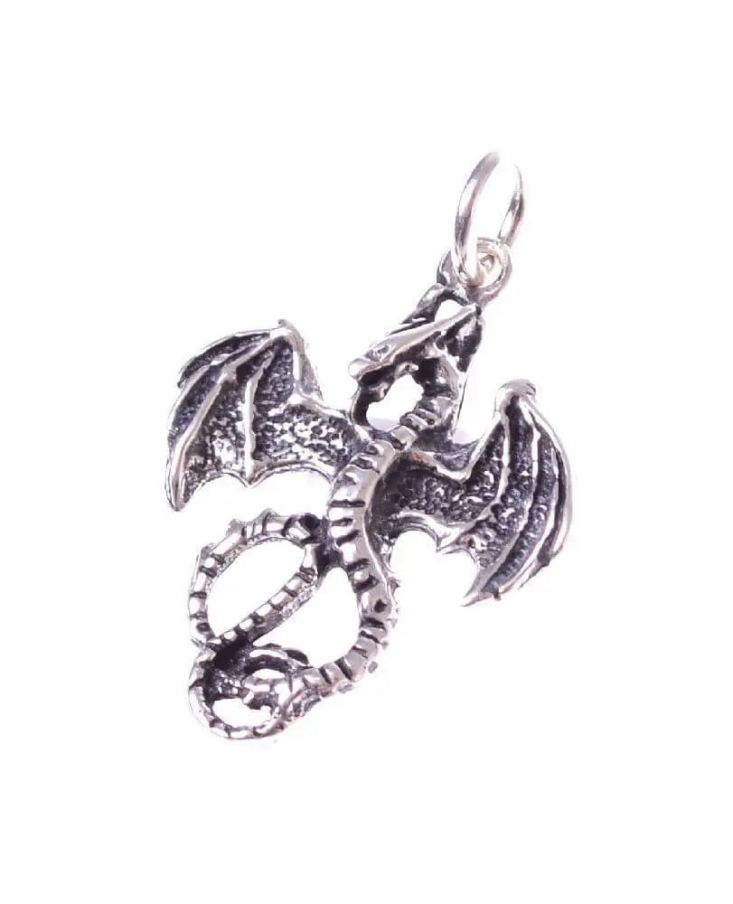 Drache Anhänger Silber – Drachen Silberschmuck