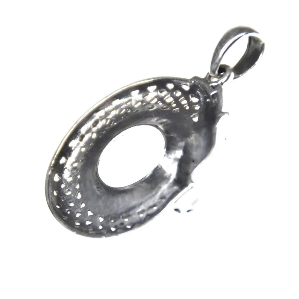 Ouroboros Silberanhänger Drache Futhark 925 Silber