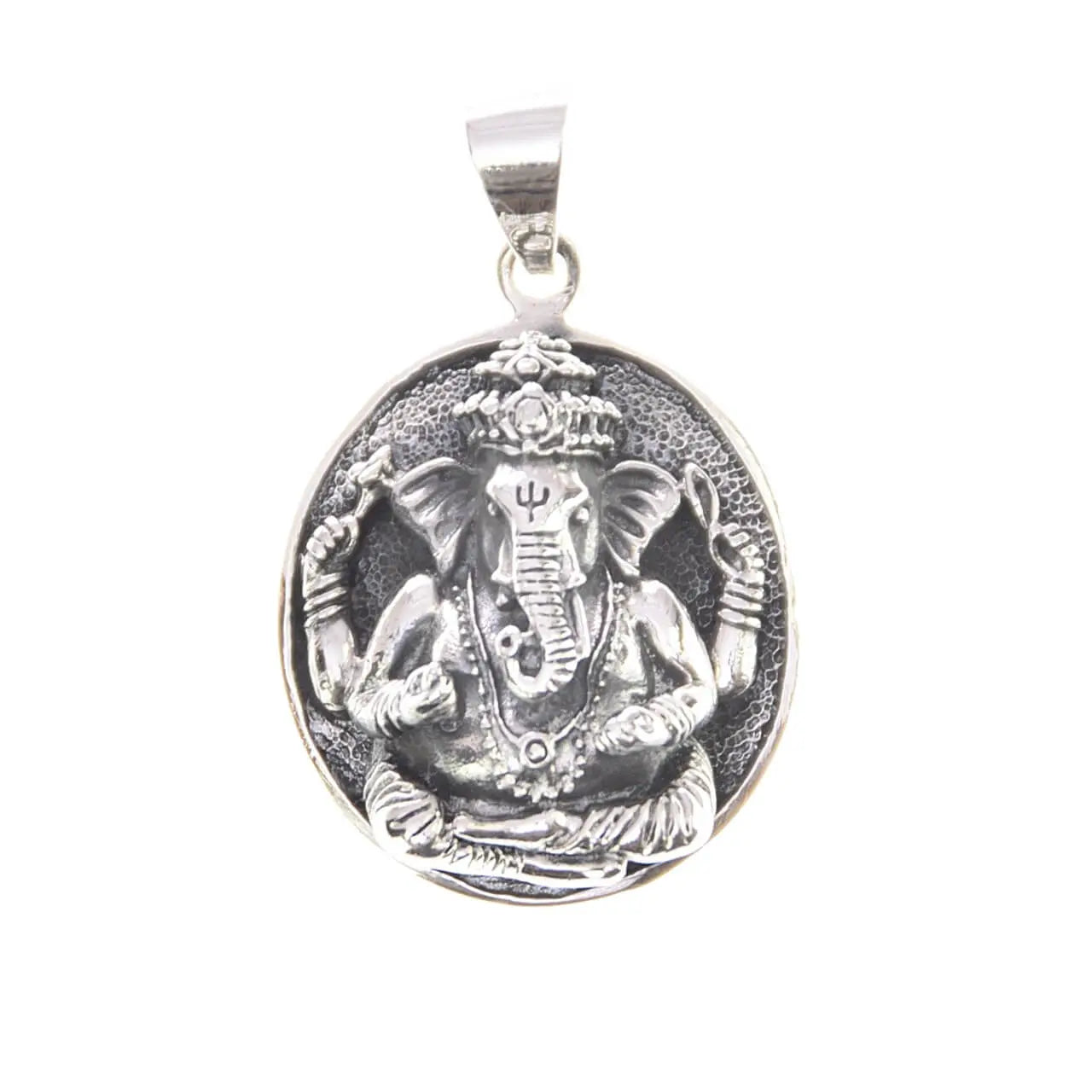 Ganesha Silberanhänger Hindu Goa Schmuck