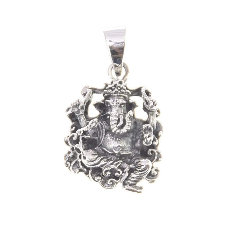 Ganesha Silberanhänger Hindu Goa Schmuck