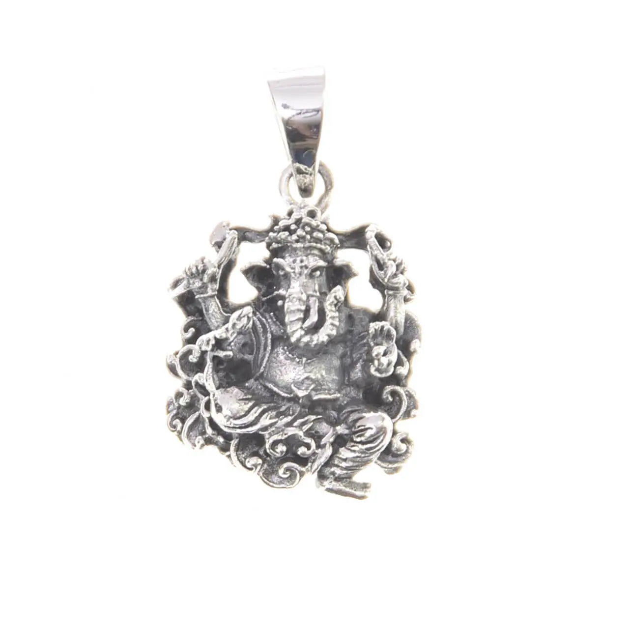 Ganesha Silberanhänger Hindu Goa Schmuck