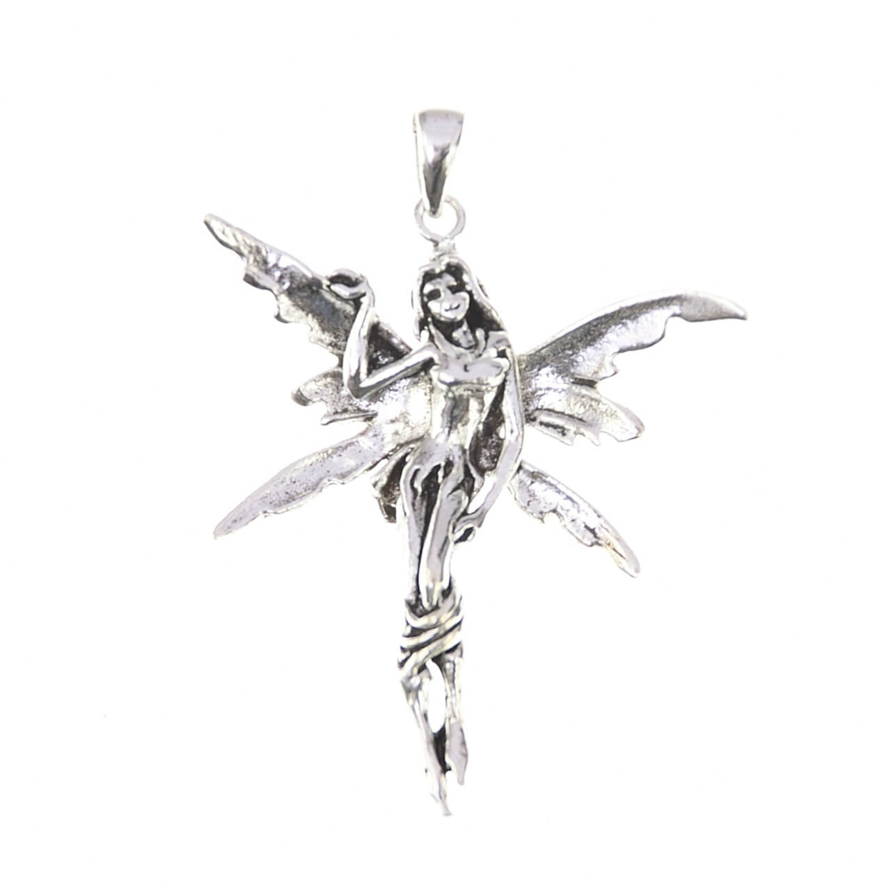 Elfe Fee Kette Anhänger Fantasy Schmuck