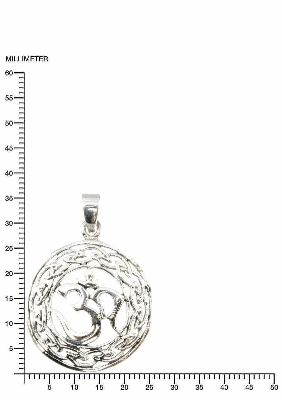 Om-Symbol 925 Silberanhänger Silberschmuck