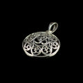 Om Anhänger viele kleine Symbole 925 Silber