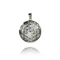 Anhänger Blume des Lebens Schmuck Silber