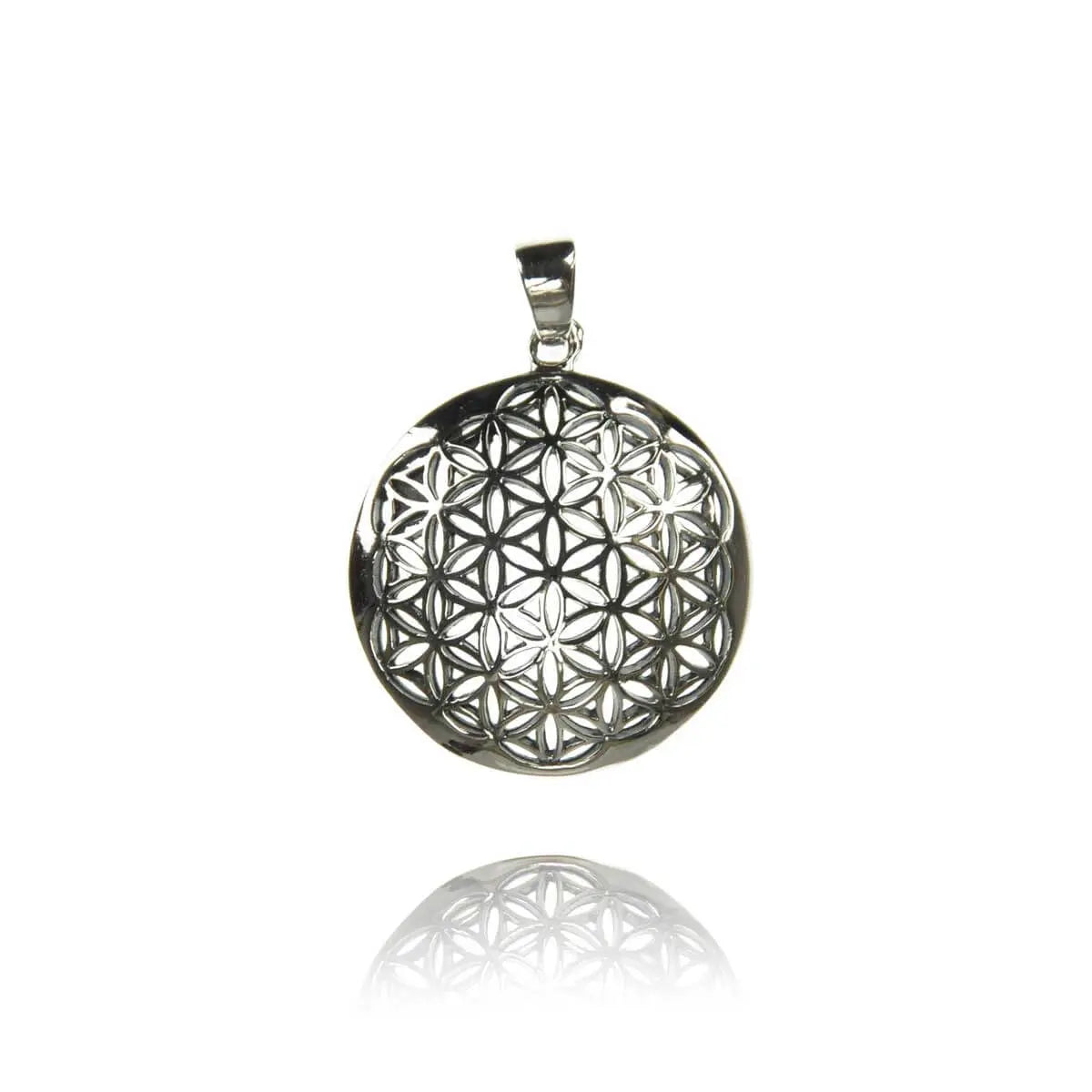 Anhänger Blume des Lebens Schmuck Silber