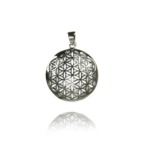 Anhänger Blume des Lebens Schmuck Silber