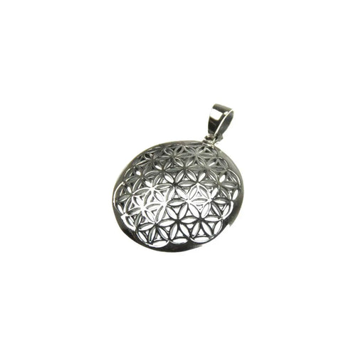 Anhänger Blume des Lebens Schmuck Silber