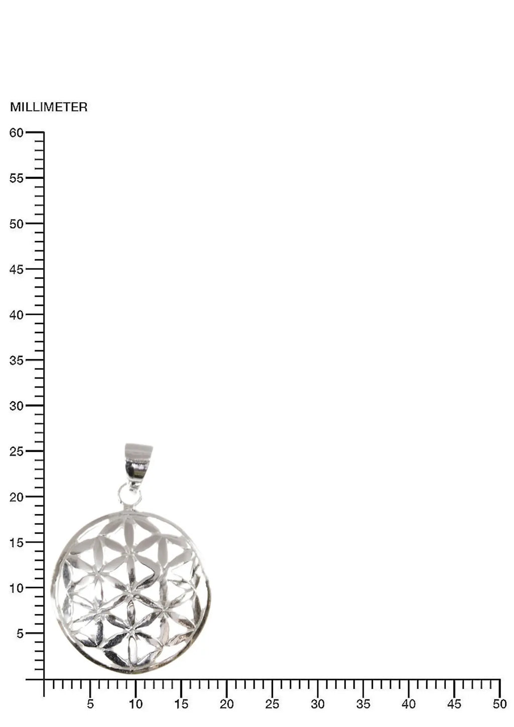 kleiner Blume des Lebens Anhänger Schmuck