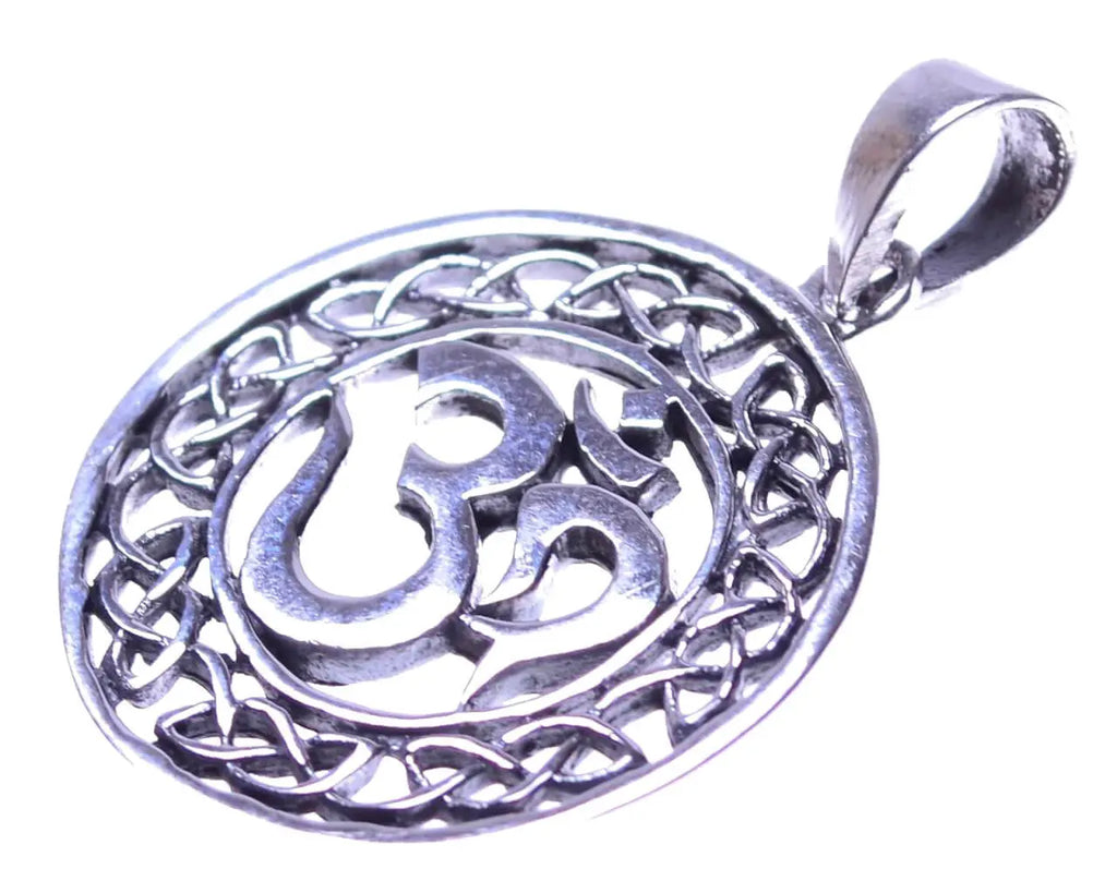 Om-Symbol 925 Silberanhänger Silberschmuck