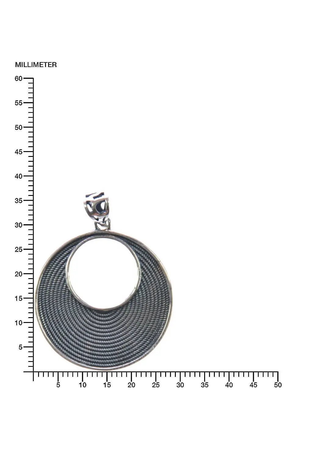 Silberanhänger indischer Antik-Stil Silberschmuck