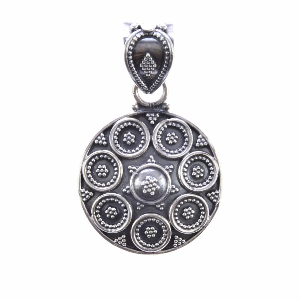 Traditionell indischer Silber Anhänger Silberschmuck