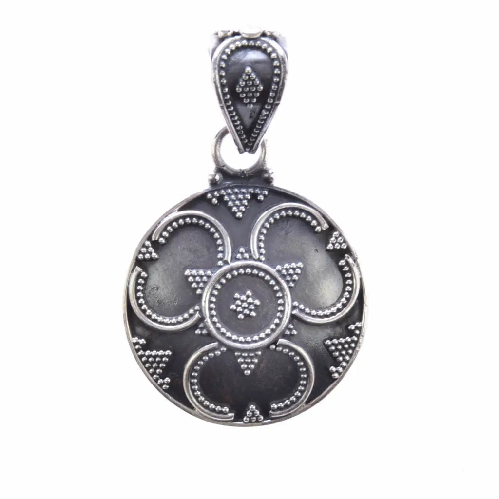 Traditionell indischer Silber Anhänger Silberschmuck