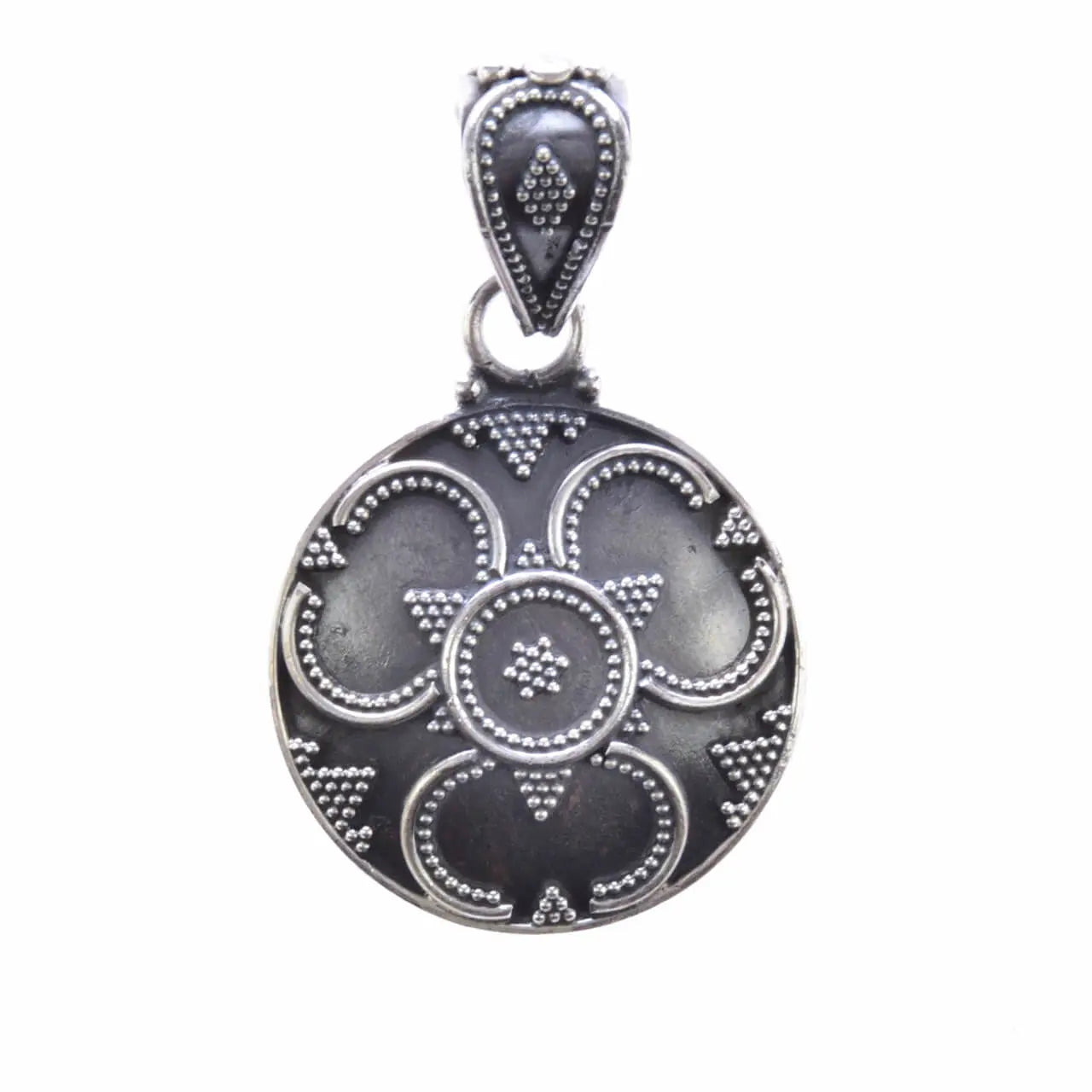 Traditionell indischer Silber Anhänger Silberschmuck