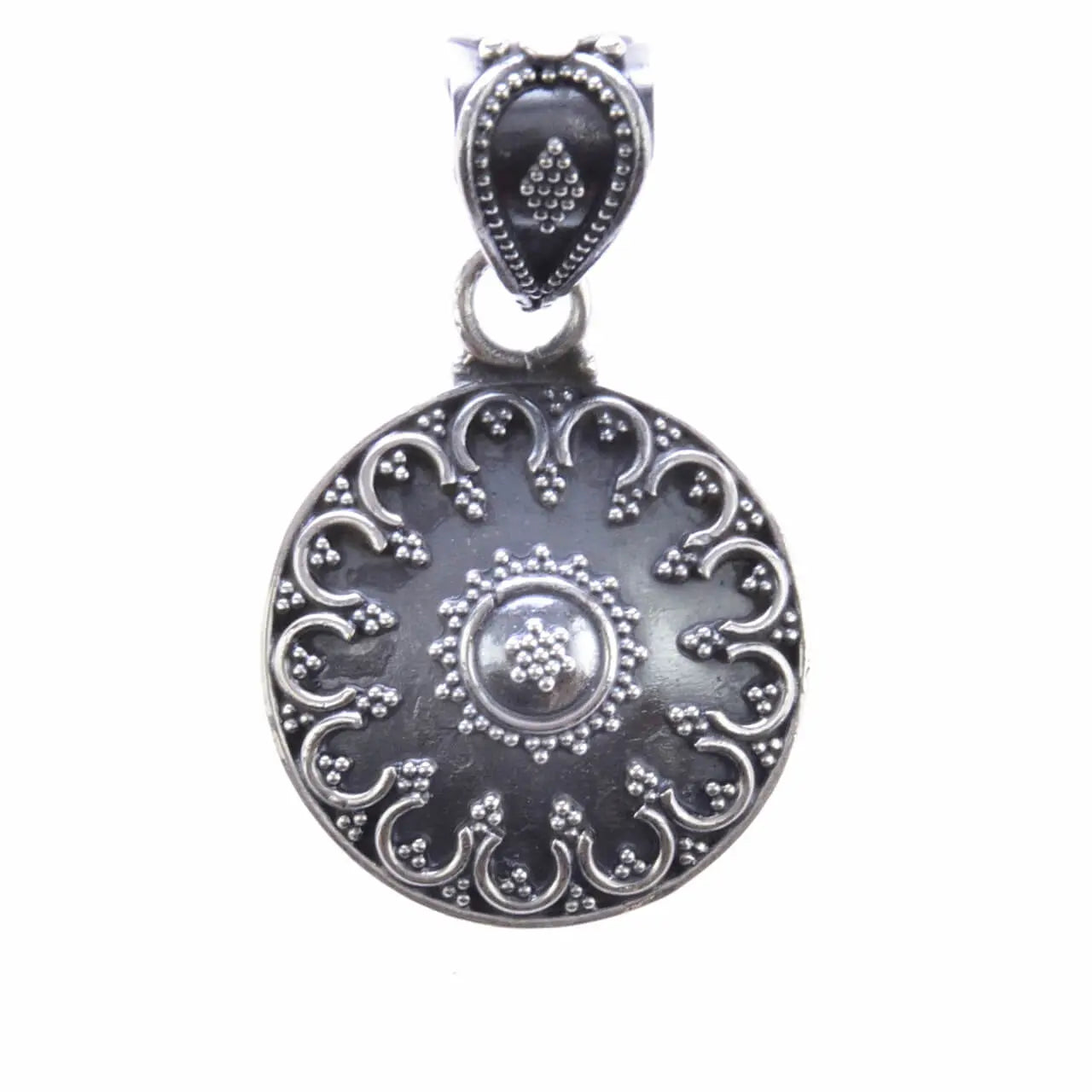 Traditionell indischer Silber Anhänger Silberschmuck