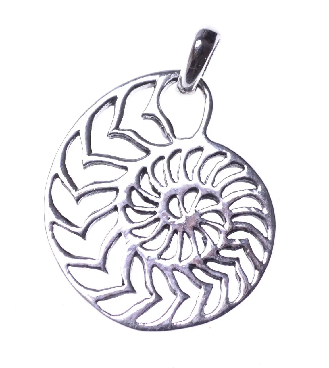 Schnecke Silberanhänger – Spirale Anhänger