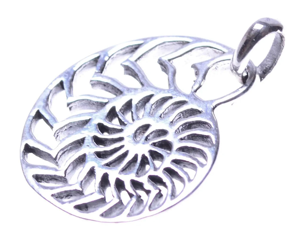 Schnecke Silberanhänger – Spirale Anhänger