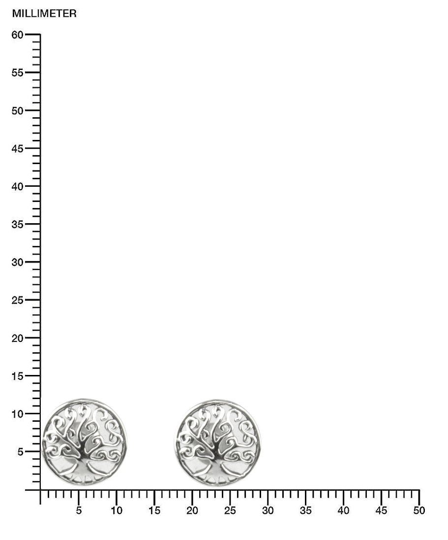 Baum Silberohrstecker