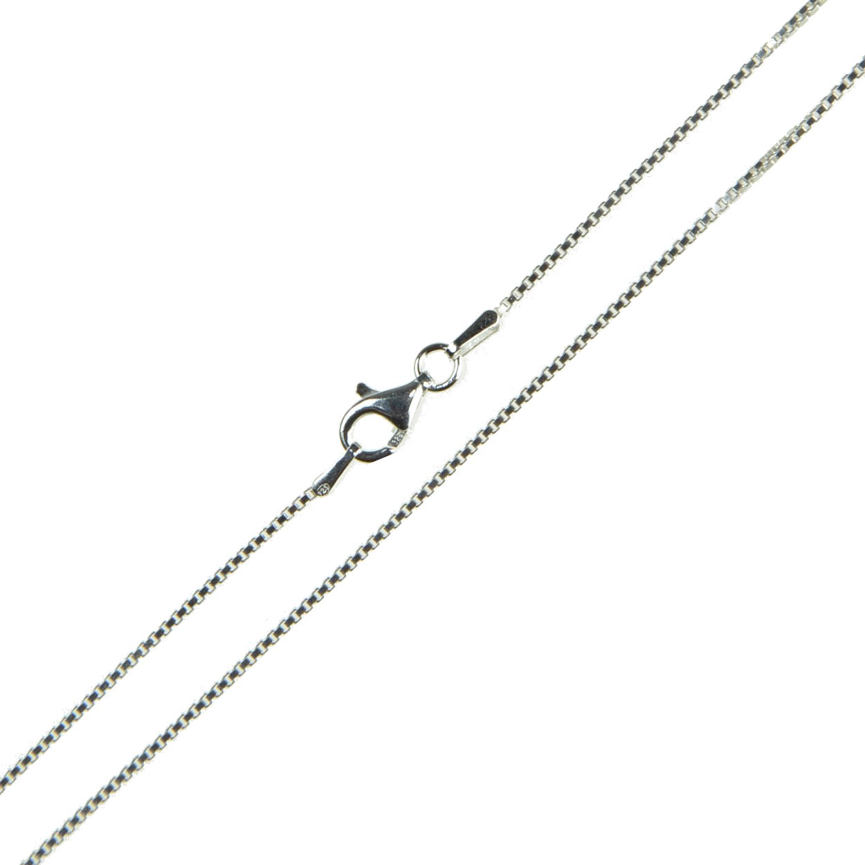 Venezianer Silberkette eckig – 925 Silber Glatte, elegante Gliederkette