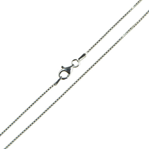 Venezianer Silberkette eckig – 925 Silber Glatte, elegante Gliederkette