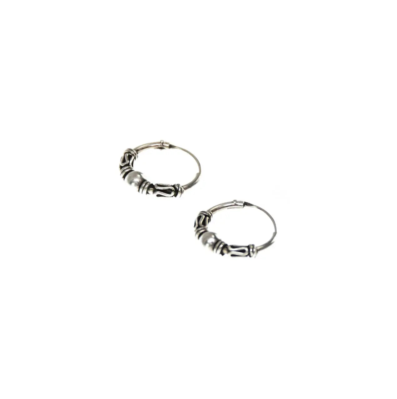 925 Sterlingsilber Balicreole Silber Ohrring Ohrschmuck